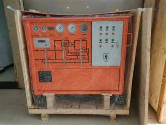 Kolejna udana wysyłka do Chile: urządzenie do napełniania gazu i odkurzania SF6